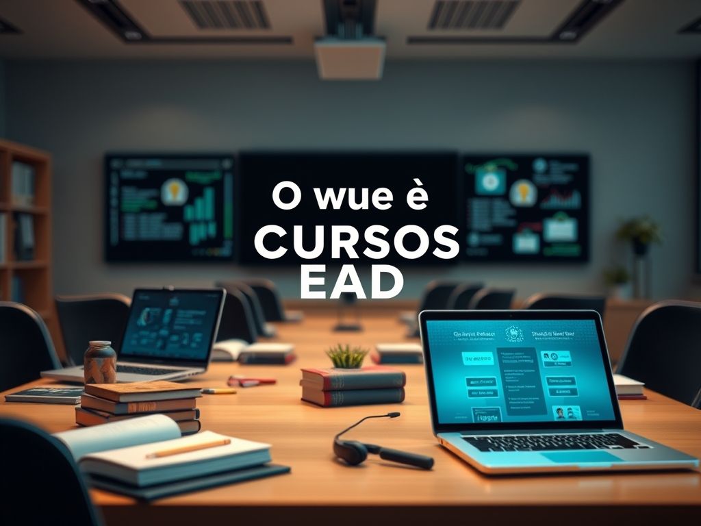 O que é Cursos EAD